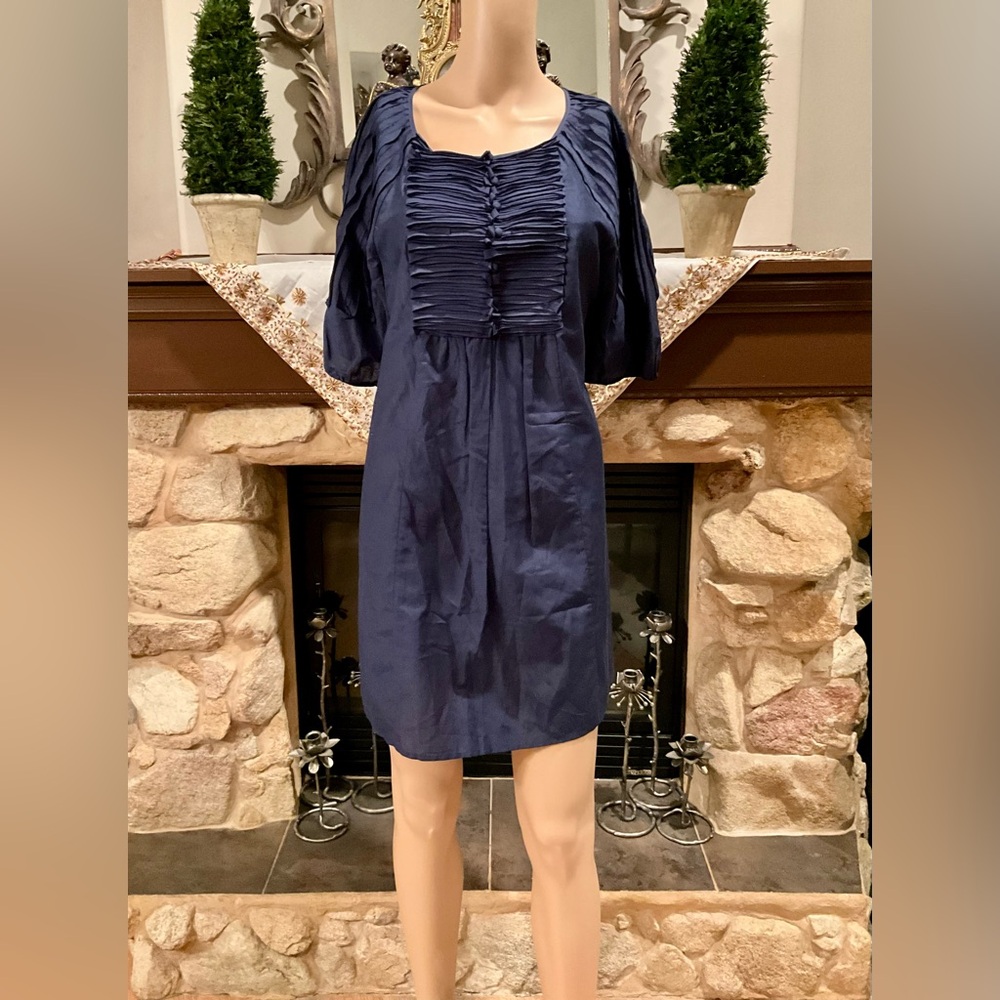 BCBG MAXAZRIA Navy Mini Dress S